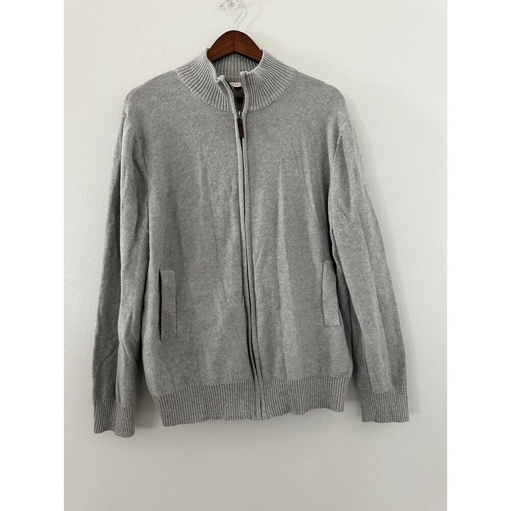 Merona Full Zip Men's Sweater sz XL